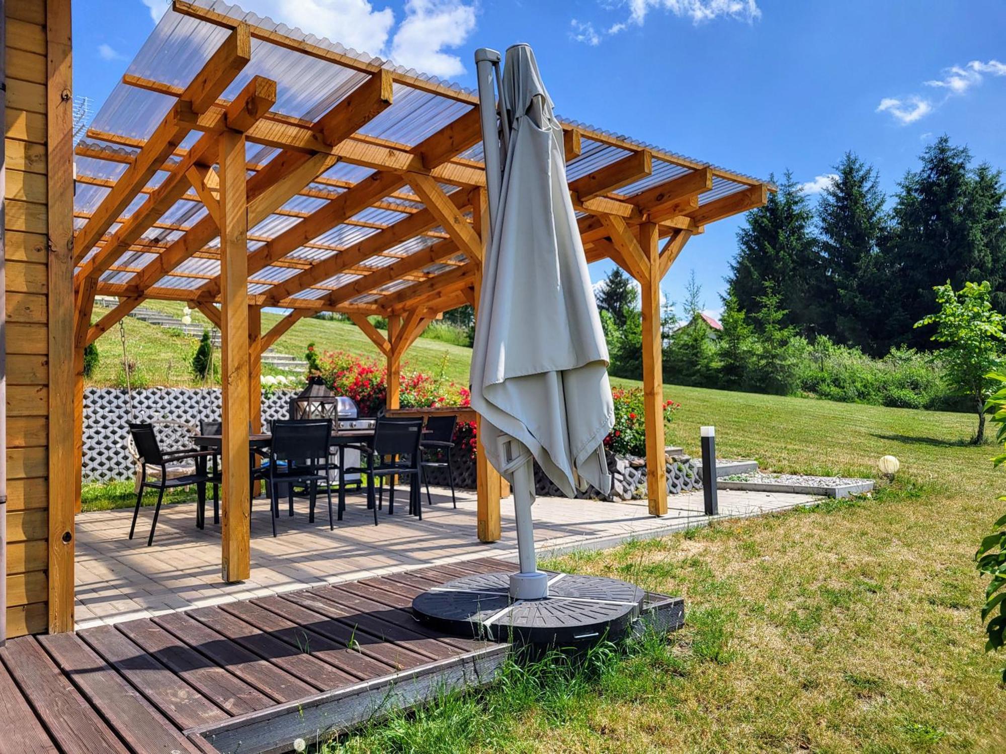 Wczasy Mazurskie - Domek Caloroczny Bez Mazury Moldzie Exterior foto